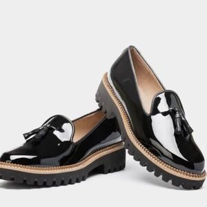 Jon Josef GoGo Penny Black Patent Loafers